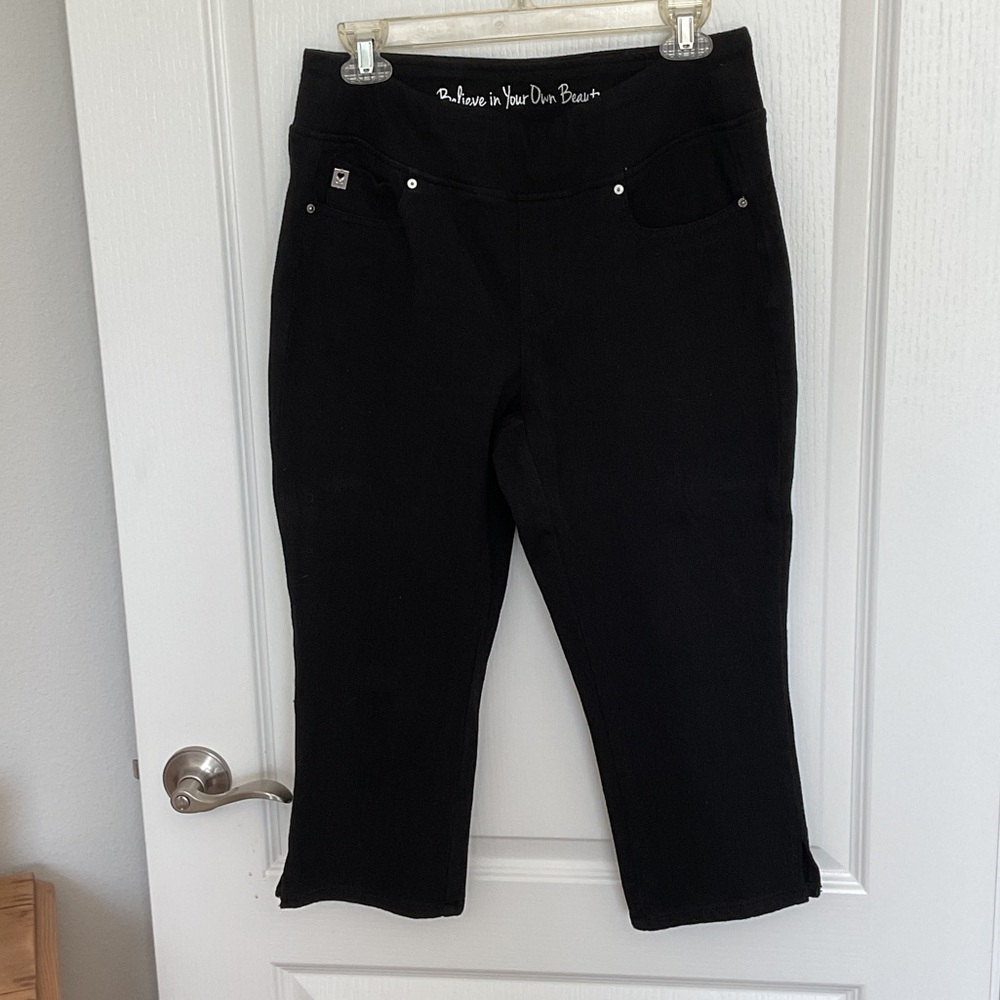 Belle by Kim Gravel Black Pants